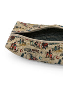 Cattle Drive Linen Quilted Hot Tools Bag