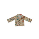 Cattle Drive Linen Youth Quilted Snap Jacket