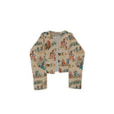 Cattle Drive Linen Cropped Jacket