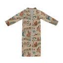 Cattle Drive Linen Quilted Maxi Coat *Web Exclusive*