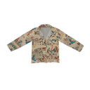 Cattle Drive Linen Quilted Snap Jacket