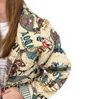 Cattle Drive Linen Quilted Jacket