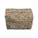 Cattle Drive Linen Quilted Makeup Bag