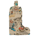 Cattle Drive Linen Quilted Boot Bag