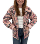 Cattle Drive Rose Quilted Jacket