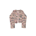 Cattle Drive Rose Cropped Quilted Jacket