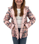 Cattle Drive Rose Quilted Snap Jacket