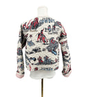 Cattle Drive Sand Cropped Quilted Jacket