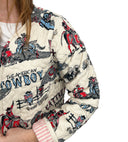 Cattle Drive Sand Cropped Quilted Jacket