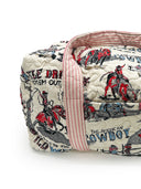 Cattle Drive Sand Quilted Weekender Duffle Bag