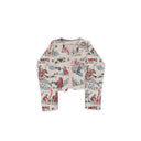 Cattle Drive Sand Cropped Quilted Jacket