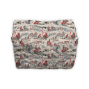 Cattle Drive Sand Quilted Makeup Bag