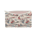 Cattle Drive Sand Quilted Makeup Bag