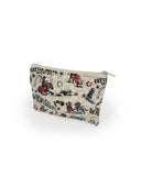 Cattle Drive Sand Quilted Makeup Bag