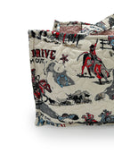 Cattle Drive Sand Quilted Tote