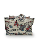 Cattle Drive Sand Quilted Tote