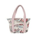 Cattle Drive Sand Zipper Tote Bag