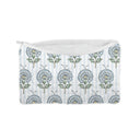 "Celebrate My Comeback" Blue Quilted Makeup Bag