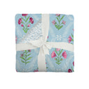 Charlotte Maya Blue Baby Blanket