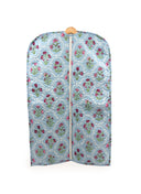 Charlotte Maya Blue Quilted Garment Bag