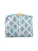 Charlotte Maya Blue Quilted Garment Bag
