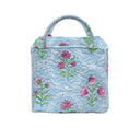 Charlotte Maya Blue Quilted Handbag
