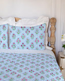 Charlotte Maya Blue Quilt