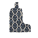 Charlotte Navy Quilted Boot Bag