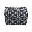 Charlotte Navy Quilted Makeup Bag