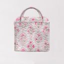 Charlotte Pink Quilted Handbag