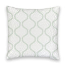Charlotte Sage Quilted 20" Pillow