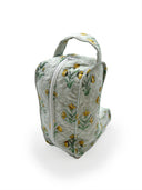 Charlotte Sage Quilted Boot Bag