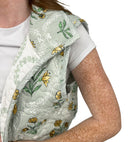 Charlotte Sage Quilted Cate Vest