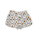 Game Day Orange Charlotte Quilted Scallop Shorts *Web Exclusive*