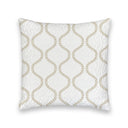 Charlotte White / Navy Quilted 20" Pillow