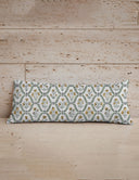 Charlotte Yellow Quilted Oblong 14" x33" Pillow