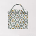 Charlotte Yellow Quilted Handbag