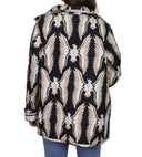 Chase Firebird Black Quilted Snap Jacket