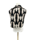 Chase Firebird Black Quilted Cate Vest