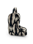 Chase Firebird Black Quilted Boot Bag