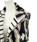 Chase Firebird Black Quilted Cate Vest
