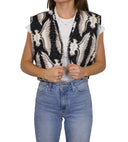 Chase Firebird Black Quilted Tara Vest