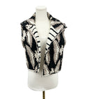 Chase Firebird Black Quilted Cate Vest