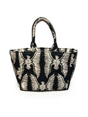 Chase Firebird Black Quilted Handbag