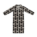 Chase Firebird Black Quilted Maxi Coat *Web Exclusive*