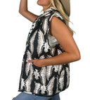 Chase Firebird Black Quilted Ruby Vest