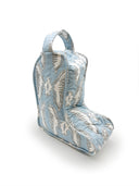 Chase Firebird Blue Quilted Boot Bag