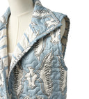 Chase Firebird Blue Quilted Cate Vest