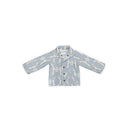 Chase Firebird Blue Youth Quilted Snap Jacket