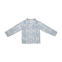 Chase Firebird Blue Quilted Jacket